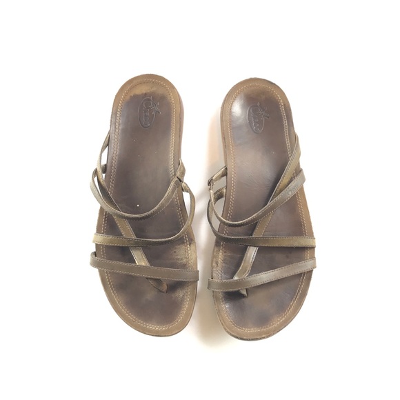 chaco leather sandals